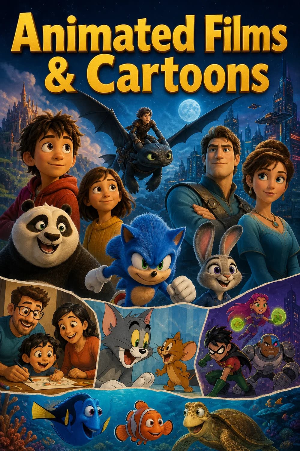 Animated Films & Cartoons