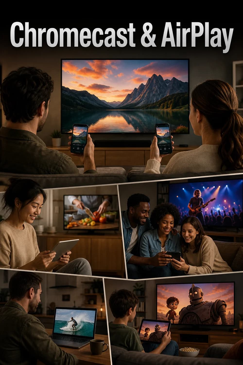 Chromecast & AirPlay